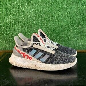 Adidas Kaptir 2.0 Black White Grey HQ6380 Gradeschool Boys Size 6Y